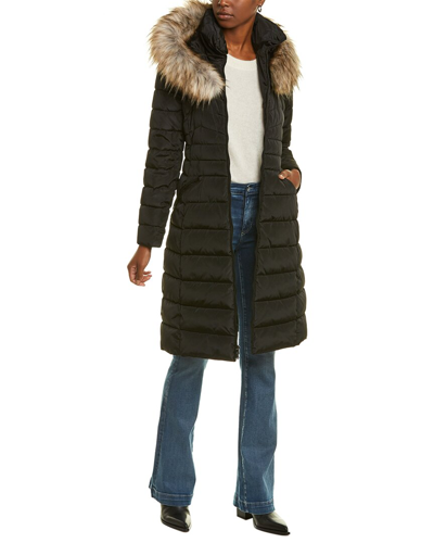 Laundry By Shelli Segal Straight Puffer Jacket In Black