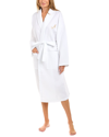 LINUM HOME TEXTILES LINUM HOME TEXTILES MONOGRAMMED UNISEX SMALL/MEDIUM WAFFLE BATHROBE