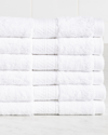 SUPERIOR SUPERIOR RAYON FROM BAMBOO BLEND SOLID 6PC HAND TOWEL SET