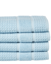 APOLLO TOWELS APOLLO TOWELS SET OF 4 TURKISH WAFFLE TERRY HAND TOWELS