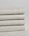 Belle Epoque Heathered Flannel Sheet Set In Nocolor
