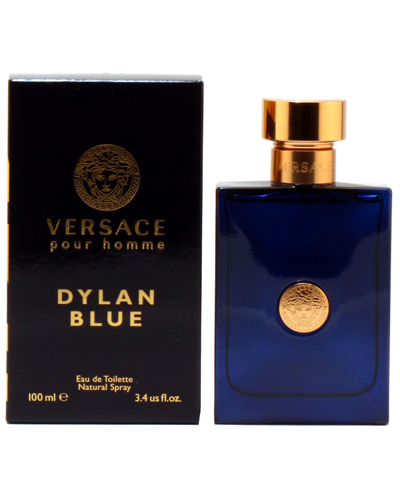 Versace Dylan Blue Pour Homme Men's 3.4oz Eau De Toilette Spray
