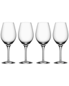 Orrefors Set Of 4 More Wine Xl Glasses