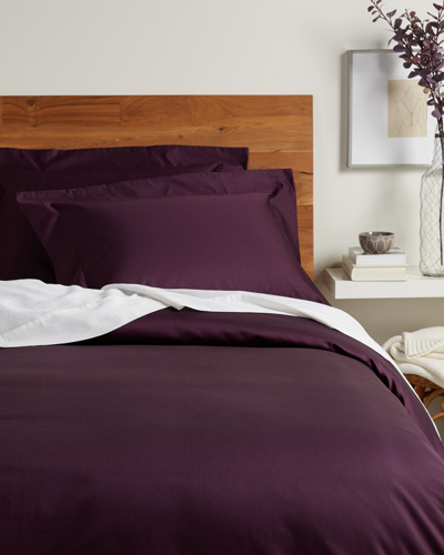 Superior 650 Thread Count Solid Duvet Cover Set
