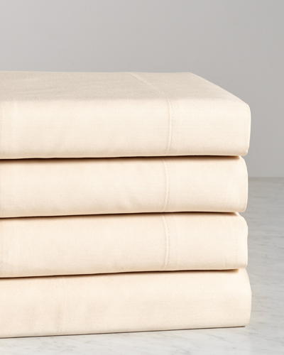 Belle Epoque Cotton 300 Thread Count Sheet Set In Brown