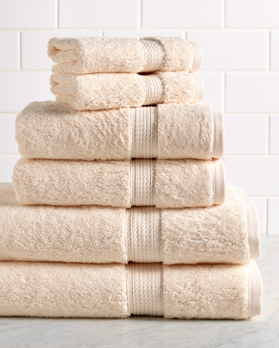 Superior Highly Absorbent 6pc Ultra Plush Solid Towel Set