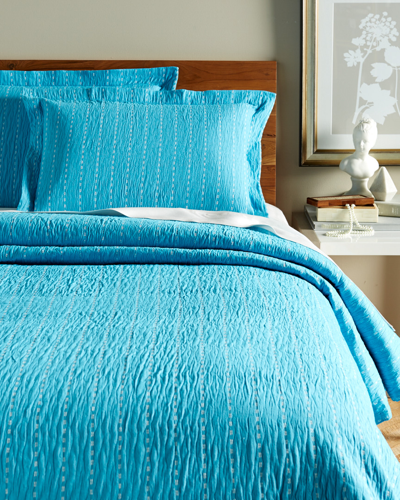 Belle Epoque Skip Stitch Coverlet Collection In Nocolor
