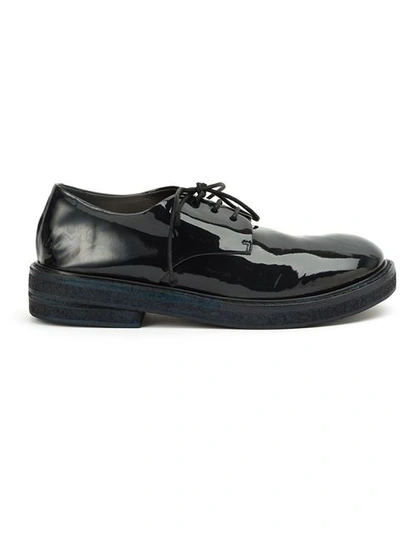 Marsèll Varnished Lace-up Shoes In Black