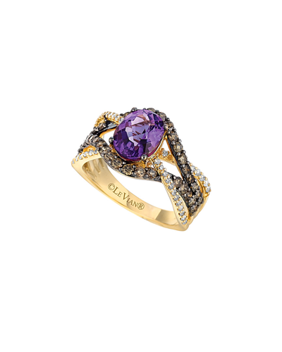 Le Vian 14k 2.39 Ct. Tw. Diamond & Amethyst Ring