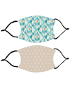 Monogramonline Set Of 2 Cloth Face Masks In Nocolor