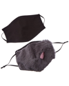 ADRIENNE LANDAU ADRIENNE LANDAU 2PC FACE WARMER & CLOTH FACE MASK SET