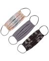 N:philanthropy Pack Of 3 Cloth Face Masks In Black