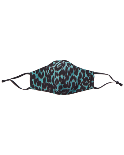 Black Halo Stretch Techno Cloth Face Mask In Nocolor