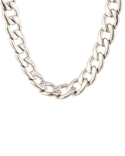 Eye Candy La Eye Candy Los Angeles The Luxe Collection Titanium Omidi Necklace In Nocolor
