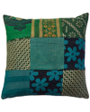 MELANGE MÉLANGE HOME TOE OVERDYE KANTHA PILLOW COVER