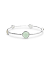 Ippolita Wonderland Sterling Silver & Doublet 5-stone Station Bangle Bracelet In Nocolor