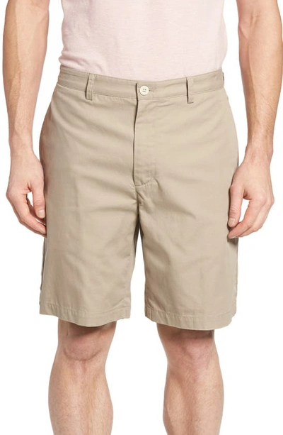 Vineyard Vines Breaker Regular Fit 9 Inch Cotton Shorts In Khaki