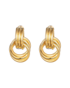 Eye Candy La Luxe Collection 24k Plated Lisa Earrings In Nocolor