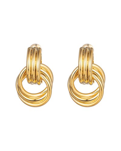 Eye Candy La Luxe Collection 24k Plated Lisa Earrings In Nocolor