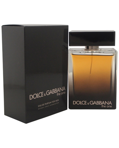 Dolce & Gabbana The One 3.3oz Men's Eau De Parfum Spray In Nocolor