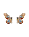 Eye Candy La Cz Monarch Butterfly Studs