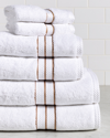 SUPERIOR SUPERIOR LONG-STAPLE COMBED 6PC SOLID TURKISH COTTON TOWEL SET
