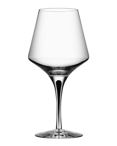 Orrefors Set Of 2 Metropol Red Wine Glasses In Nocolor