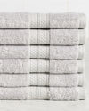 Superior Rayon From Bamboo Blend Solid 6pc Hand Towel Set In Nocolor