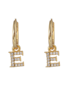 Eye Candy La Women's Luxe Collection 14k Gold Plated & Cubic Zirconia Huggie Earring
