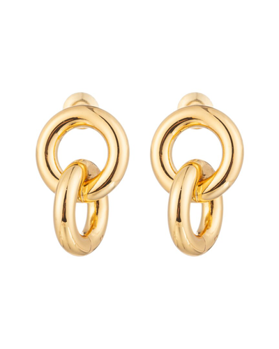 Eye Candy La Women's Luxe Lina 24k Goldplated Interlinked Drop Earrings In Nocolor