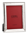 CUNILL CUNILL STERLING SILVER HAMMERED SCROLL PHOTO FRAME