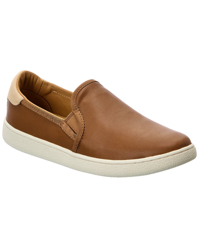 Ugg Cas Leather Slip on Sneaker In Brown ModeSens