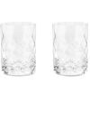 Viski Raye Gem Set Of 2 Crystal Tumblers In Nocolor