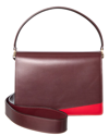 VALEXTRA SWING LEATHER SHOULDER BAG