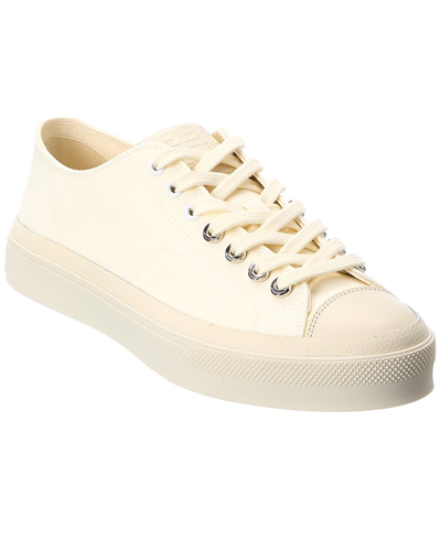 Givenchy City Canvas & Leather Sneaker In White
