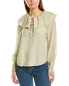 REBECCA TAYLOR DAYBREAK SILK BLOUSE