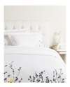 SUPERIOR SUPERIOR REED FLORAL 3PC BUTTON CLOSURE COTTON DUVET COVER SET