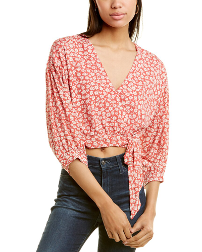 Lost + Wander Madison Blouse In Red