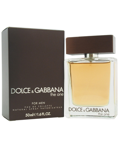 Dolce & Gabbana The One Men's 1.6oz Eau De Toilette Spray In Nocolor