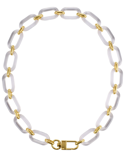 Adornia 14k Plated Statement Necklace