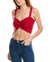 Amur Sleeveless Adelina Twist Top In Pink