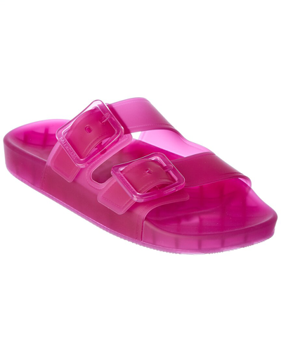 Balenciaga Mallorca Sandals In Transparent Pink Technical Polyurethane