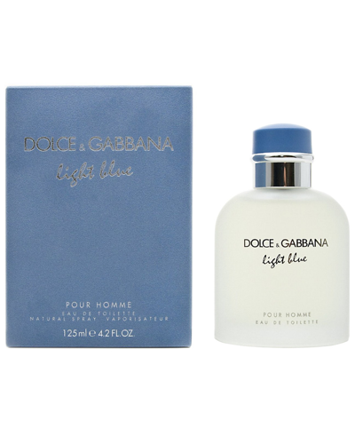Dolce & Gabbana Men's Light Blue 4.2oz Eau De Toilette Spray In Nocolor