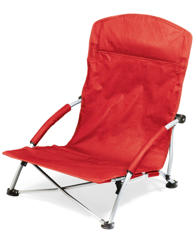 Oniva "the Beach Is Where I Belong" Tranquility Portable Beach Chair In Nocolor