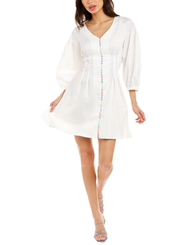 Olivia Rubin Polly A-line Dress In White