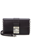 Mcm Gretl Visetos Monogram Mini Crossbody Bag In Black