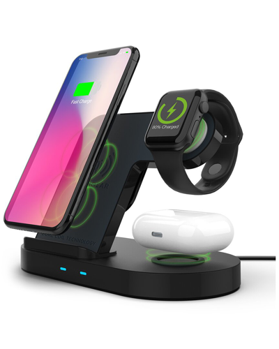 Hypergear 3-in-1 Wireless Charging Dock In Black