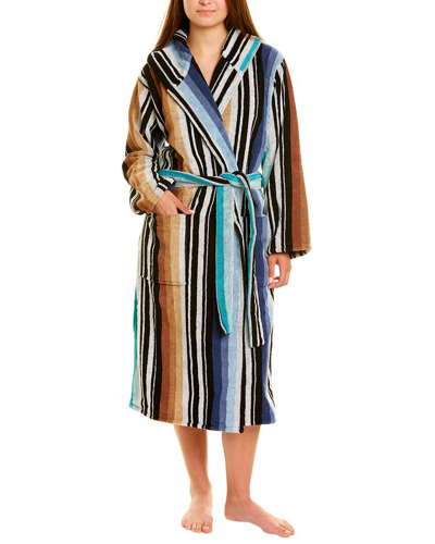 Missoni Barnaby Hooded Bathrobe In Multi