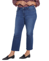 Nydj Plus Relaxed Piper Ankle Cut Jean In Nocolor