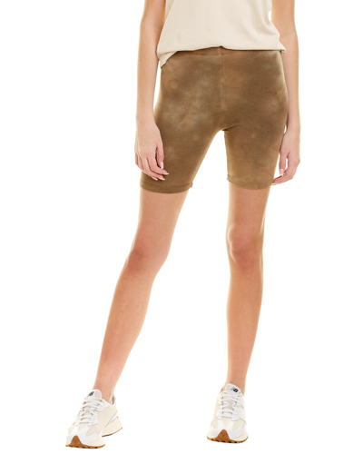 Cotton Citizen Siena Biker Short In Brown